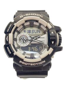 CASIO◆クォーツ腕時計・G-SHOCK/デジアナ/BLK/BLK