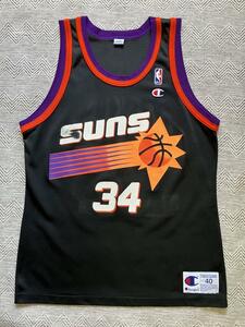 NBA BARKLEY ＃34 チャールズ・バークレー SUNS フェニックス・サンズ Champion チャンピオン ヴィンテージ ユニフォーム コービー カリー