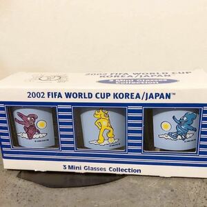 【即決】2002 FIFA WorldCup KOREA JAPAN 3mini glasses collection サッカー ワールドカップ2002 ミニグラスコレクション