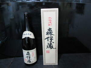 鹿児島　　本格焼酎　森伊蔵　　紙箱　　びん　２点１セット　　　焼酎は入っておりません