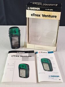 簡易チェック済み★GARMIN ガーミン eTrex VENTURE HC ハンディGPS ナビゲーション＜日本語版＞ 通電・ボタン操作確認済