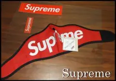 SUPREME ウィンドストッパー マスク シュプリーム レッド シルバー 赤