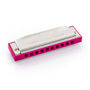 HOHNER ホーナー SPECIAL20 C PINK C調 10穴ハーモニカ ブルースハープ ピンク 限定カラー 送料無料