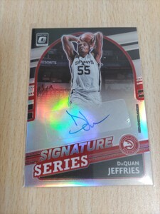 〇21-22 Donruss Optic Signature Series Holo D.Jeffries ジェフリーズ SS-DQJ