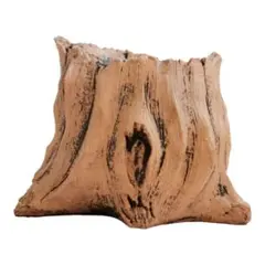 木の切り株風 プランター インテリア 人工流木 彫刻 多肉植物 植木鉢 ポット