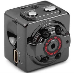 ★新品未使用品★SQ8 超小型カメラ HDビデオカメラ 赤外線撮影 防犯 暗視機能 1080P 日本語説明書 MicroSDカード32GB♪★