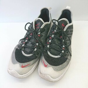 ◇ NIKE ナイキ AA2146-009 エアマックス 通気性 ブランドロゴ スニーカー サイズ25.5 ブラック メンズ E