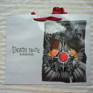 アニメ 漫画 デスノート 原画展 DEATH NOTE EXHIBITION デスノート展 ショッパー 紙袋 非売品 未使用