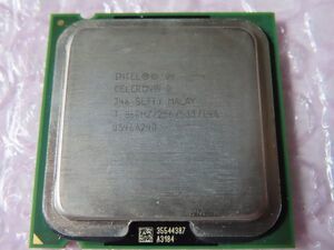 Intel インテル Celeron D プロセッサー 346 256K キャッシュ、3.06 GHz、533 MHz SL7TY