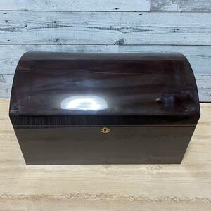 特大 ヒュミドール 温湿度計付き 飾り箱 シガーケース 葉巻 タバコ インテリア アンティーク 宝箱