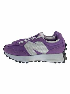 NEW BALANCE◆ローカットスニーカー/24cm/スウェード/パープル/WS327HE