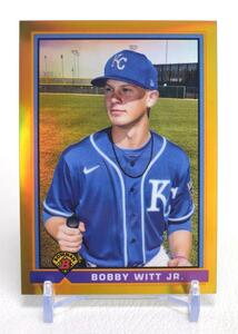 2021 Chrome Gold Refractor /50 Bobby Witt Jr ボビー ウィット ジュニア Kansas City Royals カンザスシティ ロイヤルズ