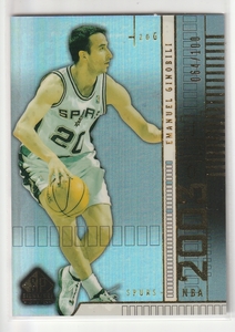 Manu Ginobili　03-04　SP Signature　SP Limited　(#/100)　SPURS