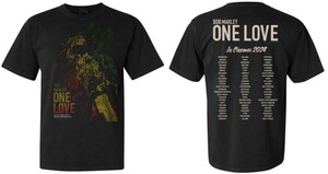 【未開封新品】 映画 ボブ・マーリー:one love コンサート Tシャツ Lサイズ ロック レゲエ