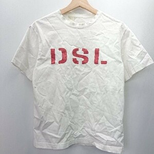 ◇ DIESEL ディーゼル ロゴあり 半袖 Ｔシャツ サイズ表記なし ホワイト系 レディース E 1404240003682