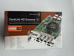 ■【未使用】BlackmagicDesign　 キャプチャーカード　DeckLink HD Extreme 3D■