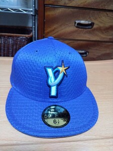 横浜DeNAベイスターズ プロコレ ERA キャップ オーセンティック NPB ニューエラ 帽子 ブルー 59FIFTY　サイズ54.9