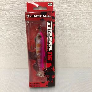 JACKALL(ジャッカル) ワーム ディズラ115 ピンクバッククリアーテール 【新品未使用品】TN00007