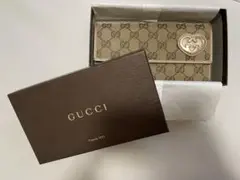 GUCCI ラブリーハート GGキャンパス 長財布