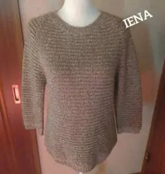 IENA♡ クルーネック ニットセーター 長袖