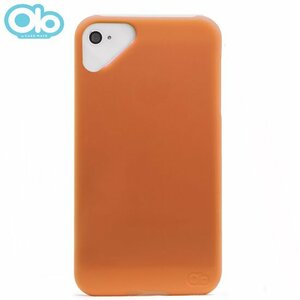 即決・送料込)【シンプルなハードケース】Olo iPhone 4S/4 Simple Case Orange Popsicle
