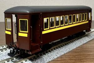 トロッコモデル 1/80 9mm ナロー 頸城鉄道 ホハ2 ボギー客車