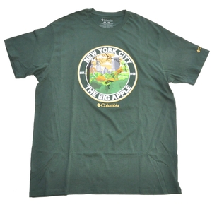 COLUMBIA / コロンビア NEW YORK CITY THE BIG APPLE T-SHIRT GREEN