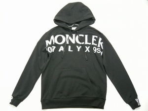 サイズM■新品■モンクレール GENIUS 6 1017 ALYX 9SM/ジーニアス/アリクス/スウェットパーカー/スウェットシャツ/メンズ/MONCLER/ブラック