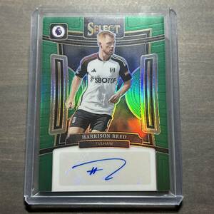 【1st No!】 Harrison Reed Green Prizm Auto /5 Parallel 2023-24 Panini Select Premier League Soccer Autograph 直筆サイン