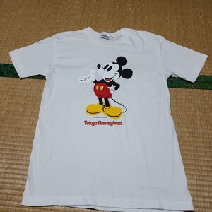 80s 東京ディズニーランド ミッキー Tシャツ サイズS 昭和 レトロ 昔の