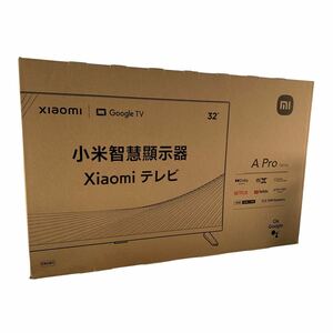 ★未開封 未使用品 Xiaomi テレビ A Pro 32 L32M8-A2TWN Google TV 2023年製 チューナーレステレビ YouTube シャオミ 中古品 管理J407