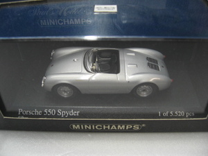 MINICHAMPS/ミニチャンプス　1/43 ポルシェ５５０スパイダー