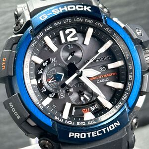 超美品 CASIO カシオ G-SHOCK ジーショック GRAVITYMASTER グラビティマスター GPW-2000-1A2JF 腕時計 電波ソーラー アナデジ Bluetooth