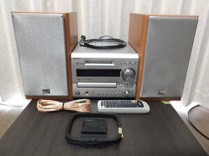 軽メンテナンス済／ONKYO【FR-7GX・D-S7GX】2006年製 CD・MD作動・動作確認済み／リモコン（RC-490S）付属／ワイドFM対応／オンキョ－