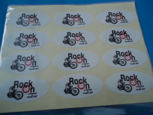 長渕剛　Rock On　ロックオン　カフェ　 ステッカー