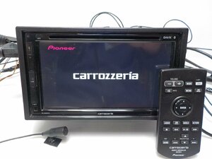 carrozzeria FH-8500DVS DVDプレーヤー CD/DVD/USB/iPod/AUX/Bluetooth リモコン マイク USBケーブル ホンダ車用ハーネス付き●7312三J1706