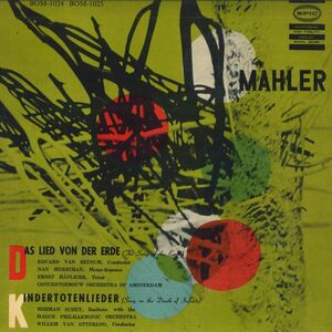 2discs LP Various Mahler Das Lied Von Der Erde・kindertotenlieder BOM10241025 EPIC /00520