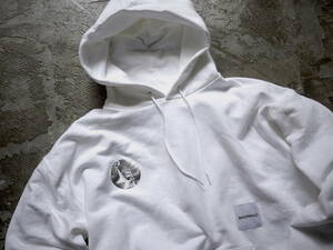 完売！ラスト1 NY購入 上質コットン仕様/M/WHITE/CAMPIONE G-COTTON HOODIE 