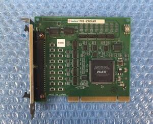 [YH1414] Interface PCI-2727AM DIO16/16点 絶縁24V/100mA PCIカード 動作保証