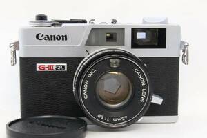 【完動品】CANON CANONET QL19 GⅢ フィルムカメラ レンジファインダー シャッター〇 露出計〇 45mm F1.9