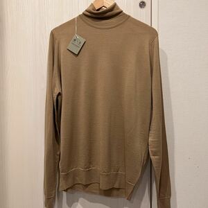 新品 JOHN SMEDLEY ジョンスメドレー タートルネック セータ