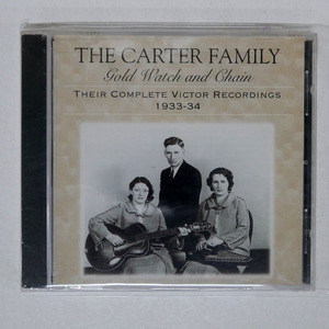 US盤 CARTER FAMILY/GOLD WATCH AND CHAIN (THEIR COMPLETE VICTOR RECORDINGS 1933-1934)/ROUNDER CD1070 □