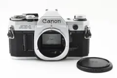 美品 CANON AE-1 シルバー フィルムカメラ モルト新品交換済 C882