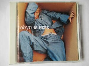 『CD廃盤 スウェーデンポップ Robyn(ロビン)　/ Robyn Is Here 国内盤 ボーナストラック収録 ◆CDケース新品』