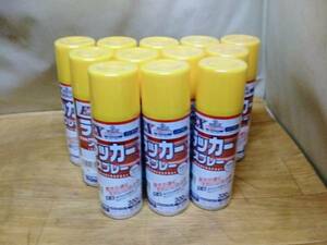 ③アサヒ　EXラッカースプレー　黄　300ｍｌ　X　12セット