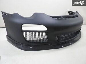 【在庫有 即納】未使用 社外 ポルシェ 997 911 後期 GT3ルック フロント バンパー スポイラー カーボン リップ GT3タイプ FRP 棚1A3