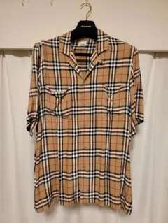 BURBERRY チェック柄 半袖シャツ