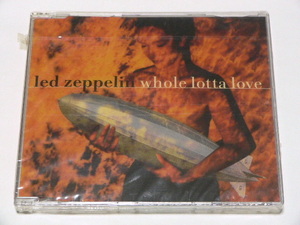 LED ZEPPELIN / WHOLE LOTTA LOVE // CDS 未開封 レッド ツェッペリン シングル