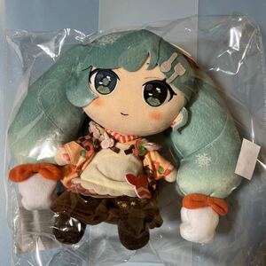 【激レア、新品】雪ミクぬいぐるみ 冬のごちそうVer.　初音ミク　SNOWMIKU2024　雪ミク公式グッズ