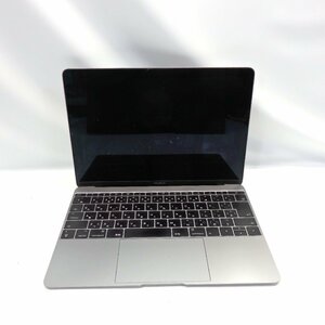 1円～【ジャンク】Apple MacBook Retina 12インチ 2017 MNYG2J/A Core i5 1.3GHz/8GB/SSD512GB/Mac OS Mojave【栃木出荷】